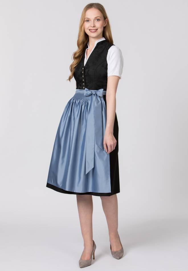 Stockerpoint Schürze Kristin rauchblau 1 (34-38)