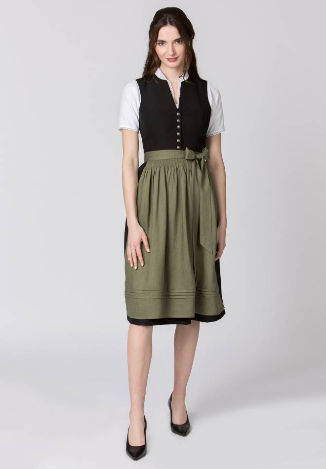 Stockerpoint Schürze Mina olive 1 (34-38)