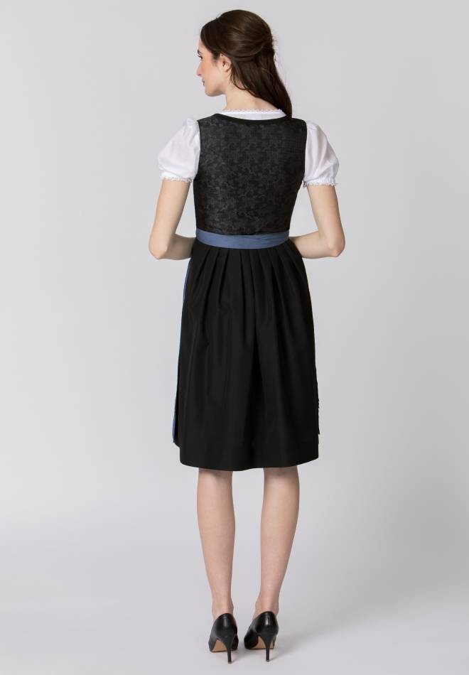 Stockerpoint Schürze Mina Rauchblau 1 (34-38)