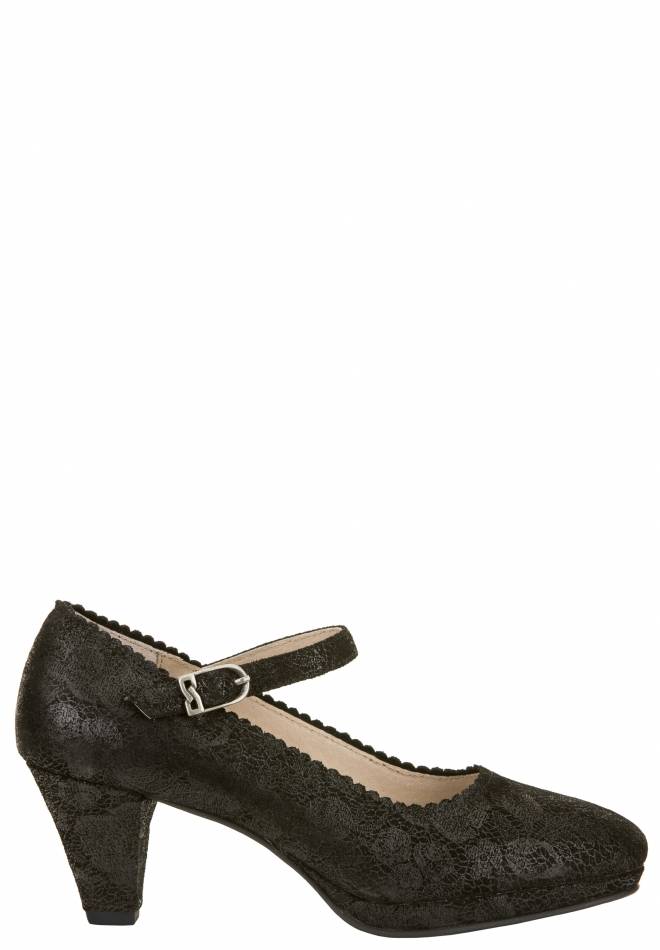 Stockerpoint Trachten Pumps 5058 Schwarz 37