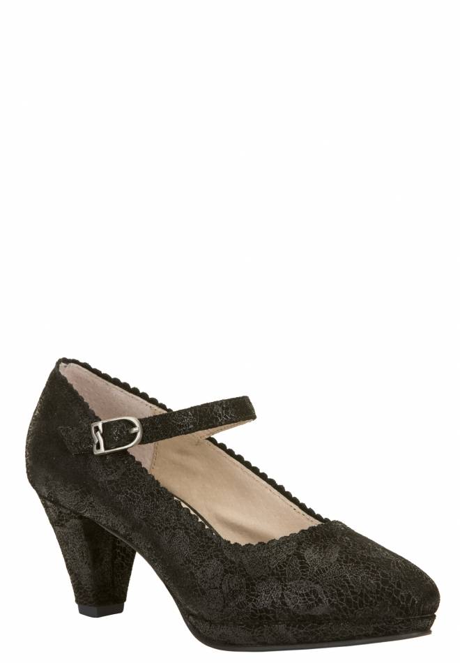 Stockerpoint Trachten Pumps 5058 schwarz 37