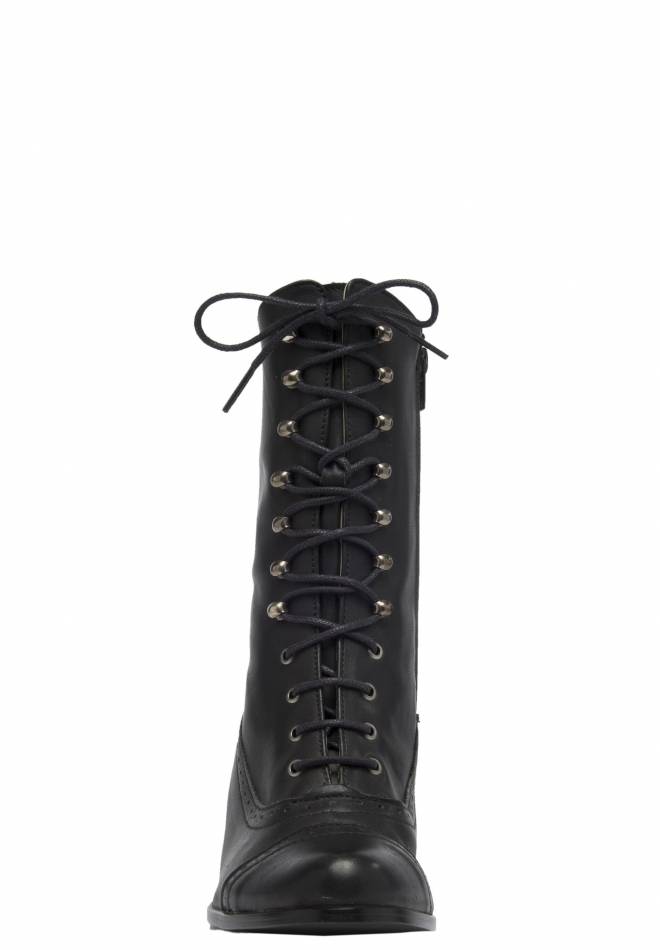 Stockerpoint Trachtenstiefel 4490 Schwarz Nappa 36