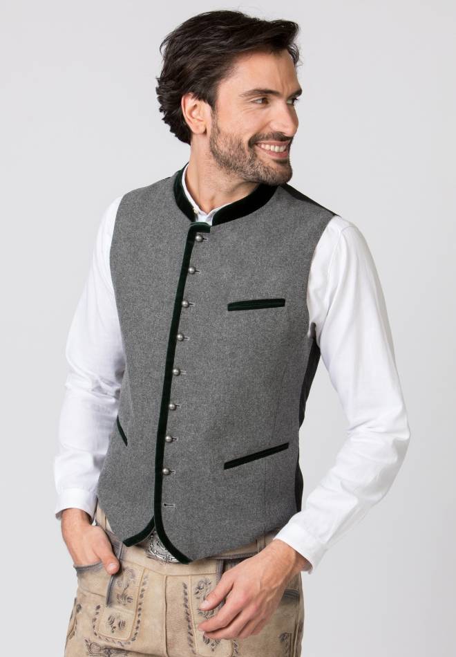 Stockerpoint Weste Alonso Grau-forest 56