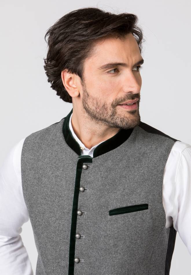 Stockerpoint Weste Alonso Grau-forest 56