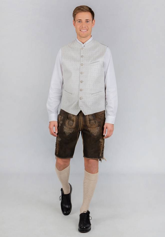 Stockerpoint Weste Anselmo taupe 46