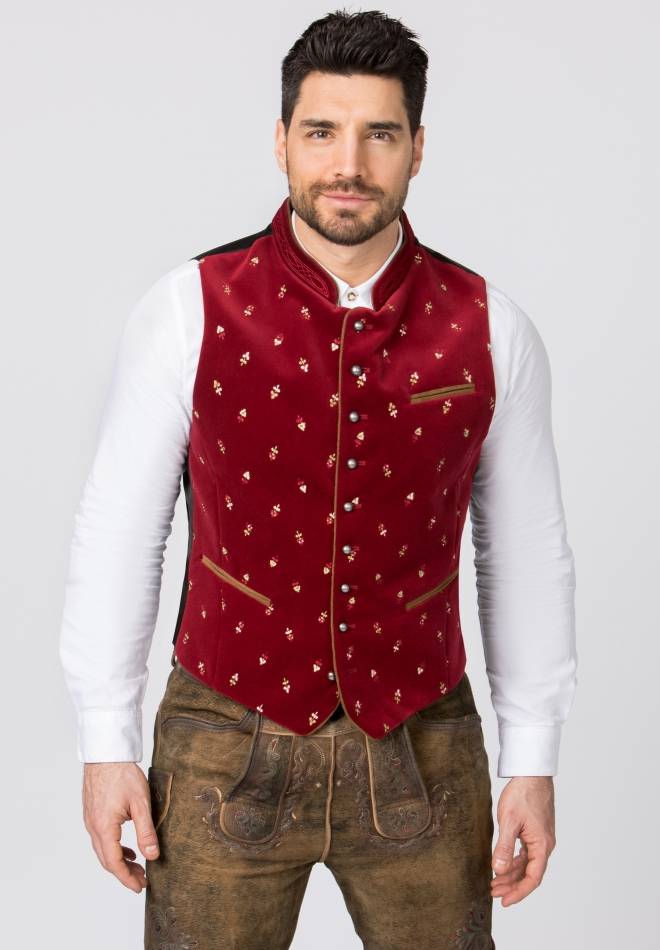 Stockerpoint Weste Calzado Dunkelrot 44