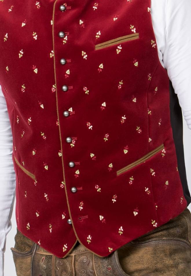 Stockerpoint Weste Calzado Dunkelrot 44