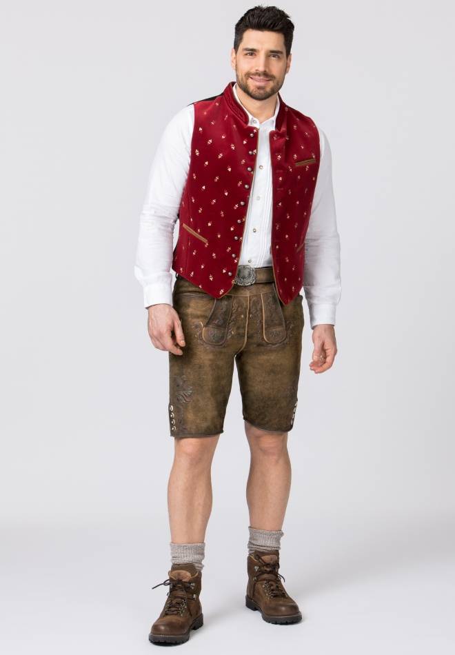 Stockerpoint Weste Calzado dunkelrot 44