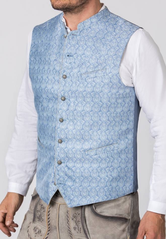 Stockerpoint Weste Dario Hellblau 46