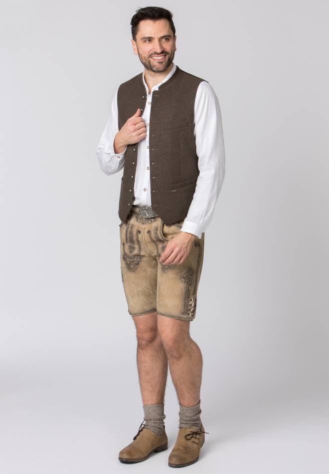 Stockerpoint Weste Devito braun 50