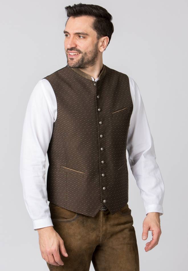 Stockerpoint Weste Hudson Braun 44