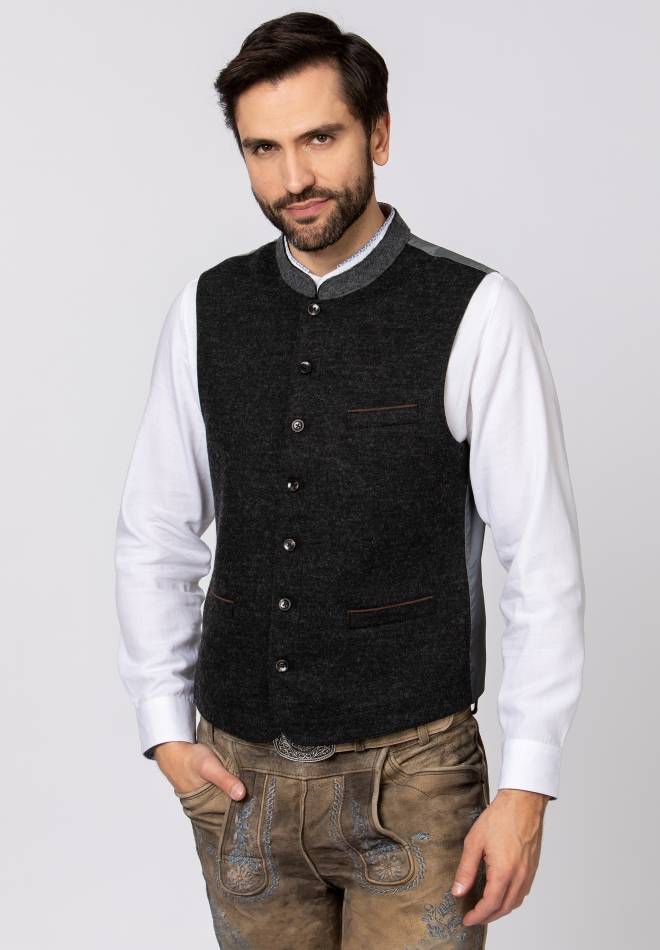 Stockerpoint Weste Jules Anthrazit-grau 46