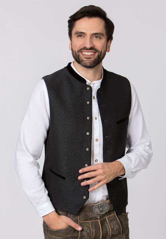 Stockerpoint Weste Leono Schwarz 44