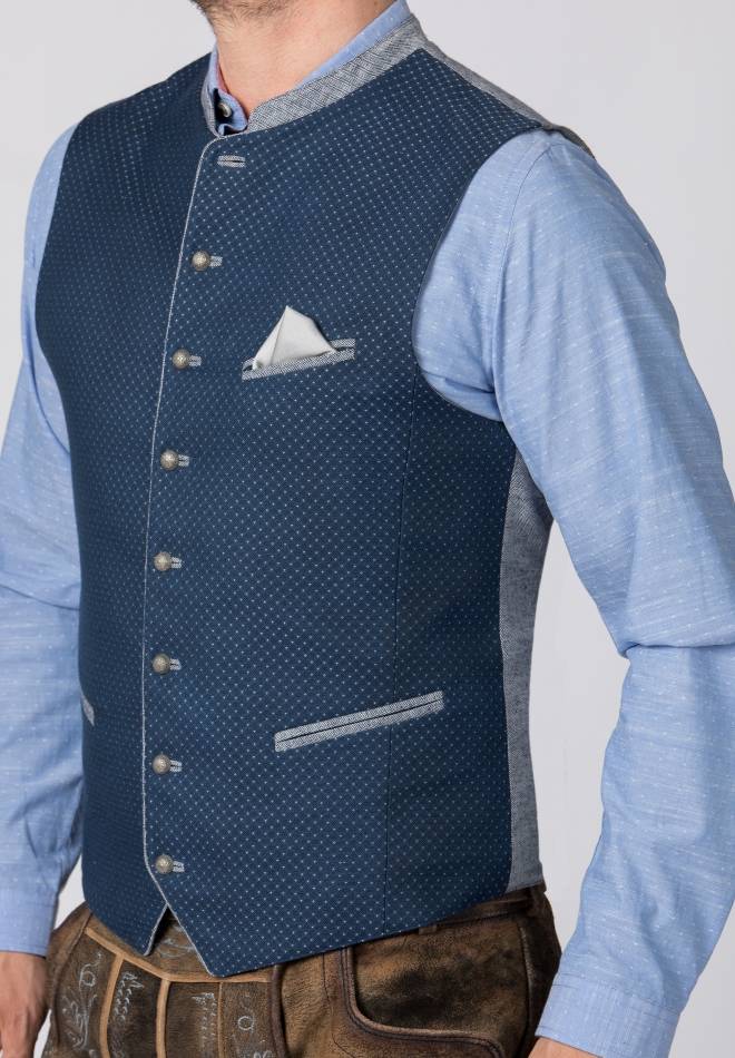 Stockerpoint Weste Markus Blau 44