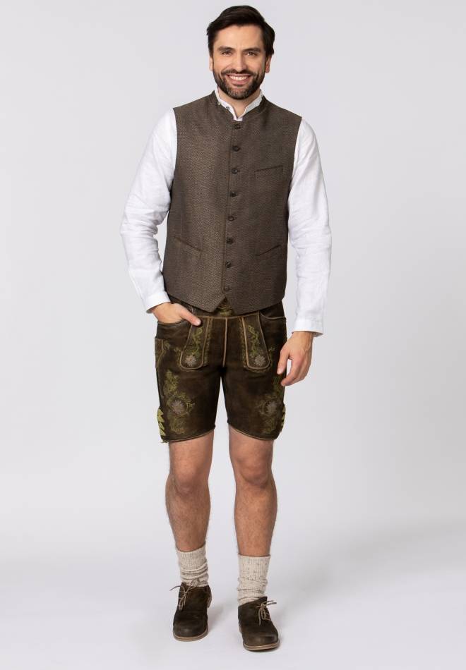 Stockerpoint Weste Ottavio braun 44