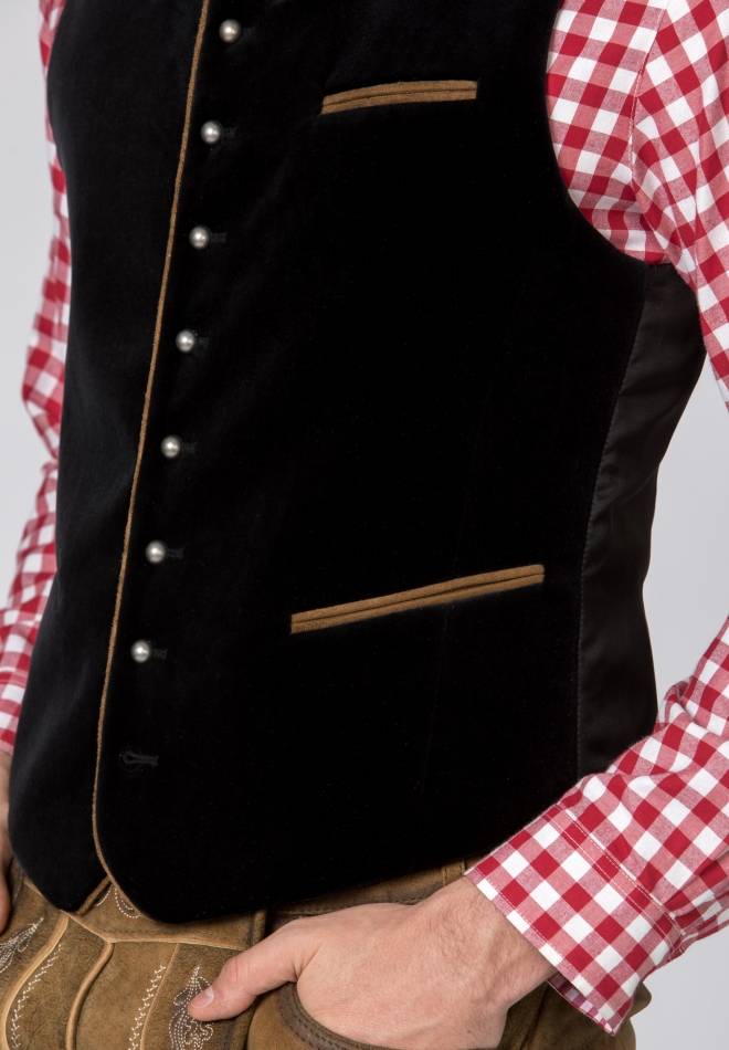 Stockerpoint Weste Ricardo Schwarz 46