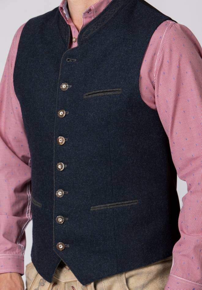 Stockerpoint Weste Sirius Dunkelblau-grau 44