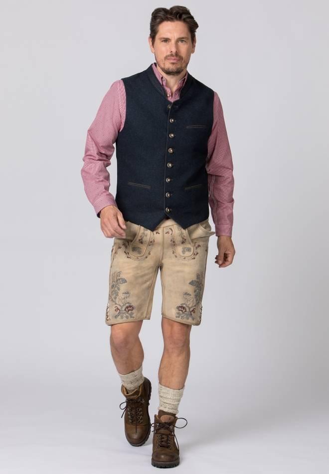 Stockerpoint Weste Sirius dunkelblau-grau 44