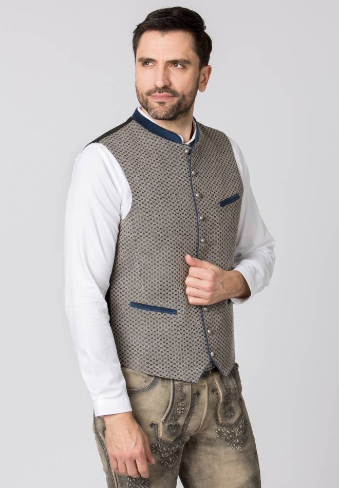 Stockerpoint Weste Stanley Rauchblau 44