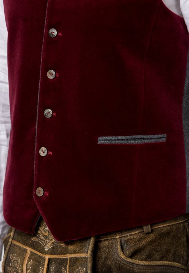 Stockerpoint Weste Tozzi Bordeaux 44