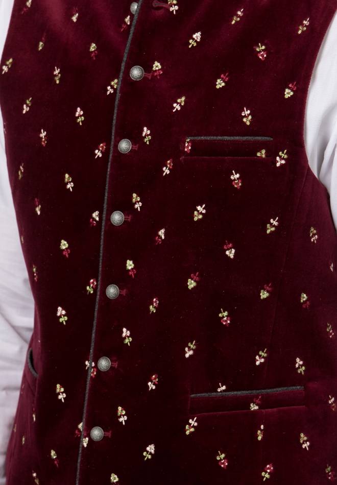 Stockerpoint Weste Vittorio Bordeaux 46