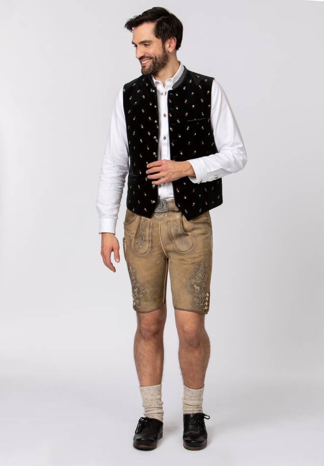 Stockerpoint Weste Vittorio schwarz 46