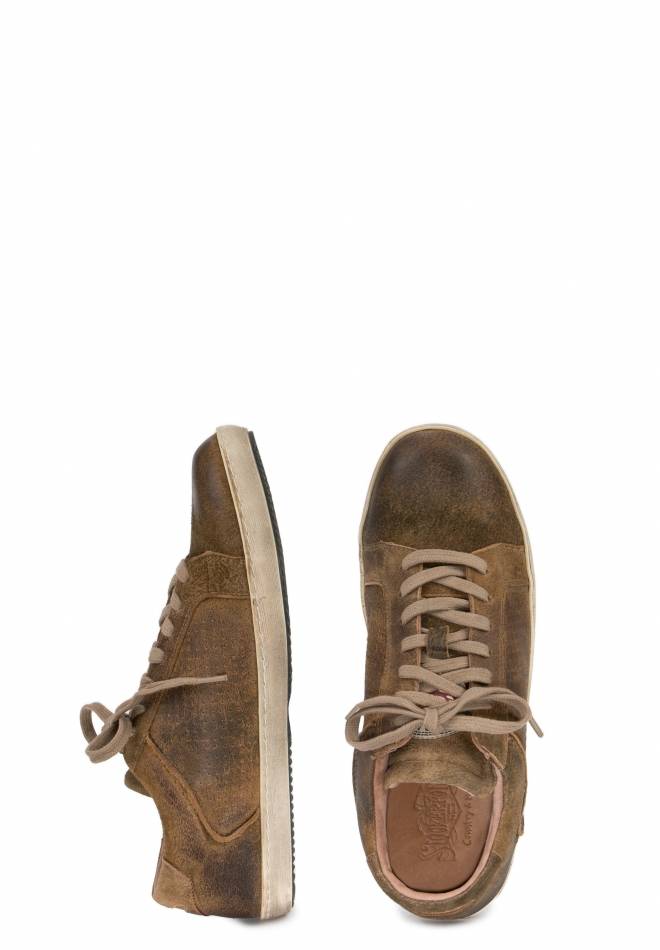 Stockerpoint Trachtensneaker Drake Hellbraun Gespeckt 40