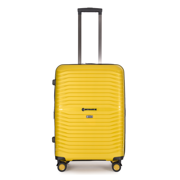 Stratic Bright+ - Koffer-Set 3-teilig (S, M, L) Yellow Gold
