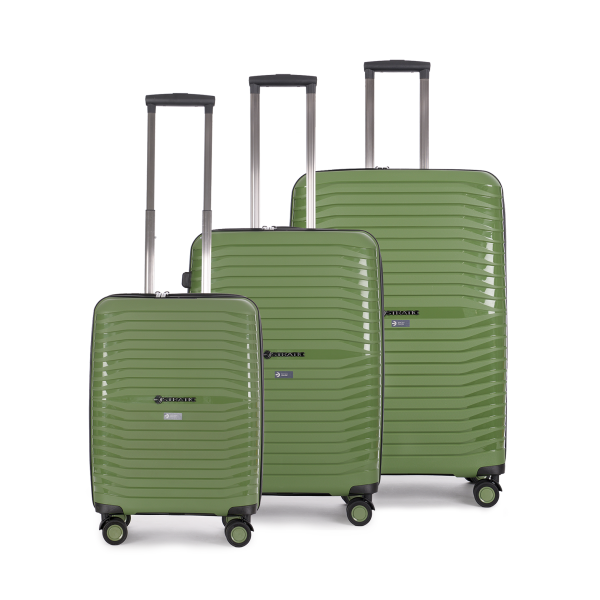 Stratic Bright+ - Koffer-Set 3-teilig (S, M, L) yellow gold Stratic Bright+ - Koffer-Set 3-teilig (S, M, L) yellow gold