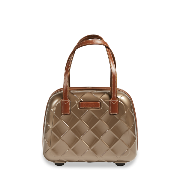 Stratic Leather&More - Hartschalen-Kosmetikkoffer (bis 28cm), Beautycase, Handgepäck blue