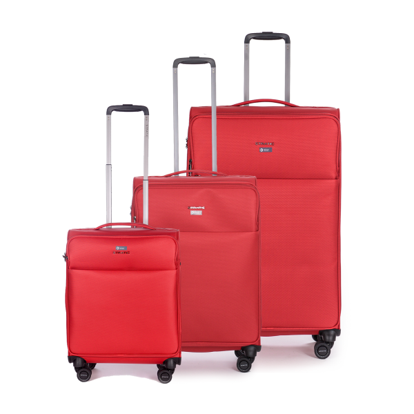 Stratic Stratic Light + - Koffer-Set 3-teilig (S, M, L) Red