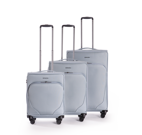 Stratic Mix - Koffer-Set 3-teilig (S, M, L) Steel