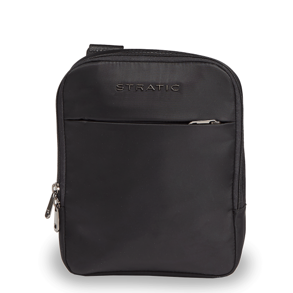 Stratic Pure Messenger Bag -L- Black