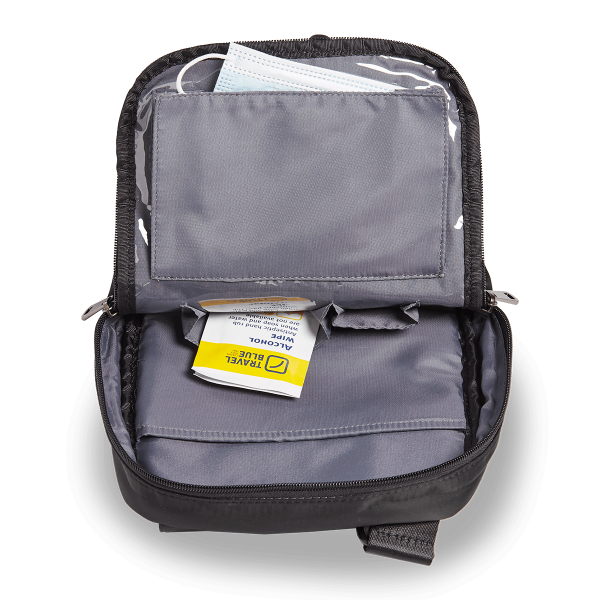 Stratic Pure Messenger Bag -L- Black