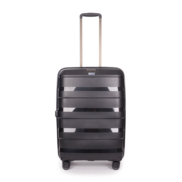 Stratic STRAW + - Koffer-Set 4-teilig (S, M, L, BC) Black