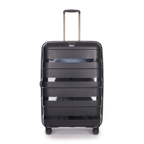 Stratic STRAW + - Koffer-Set 4-teilig (S, M, L, BC) Black