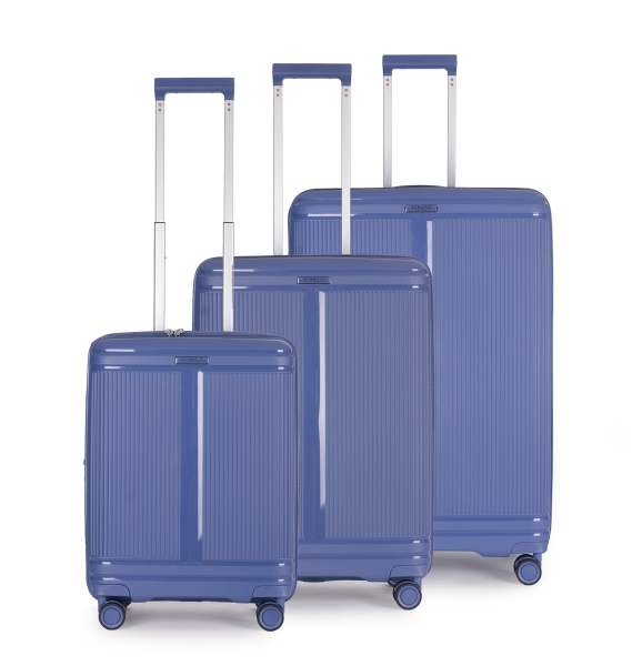 Stratic Straw T - Koffer-Set 3-teilig (S, M, L) navy