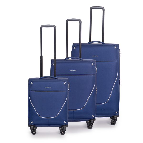 Stratic Strong - Koffer-Set 3-teilig (S, M, L) navy