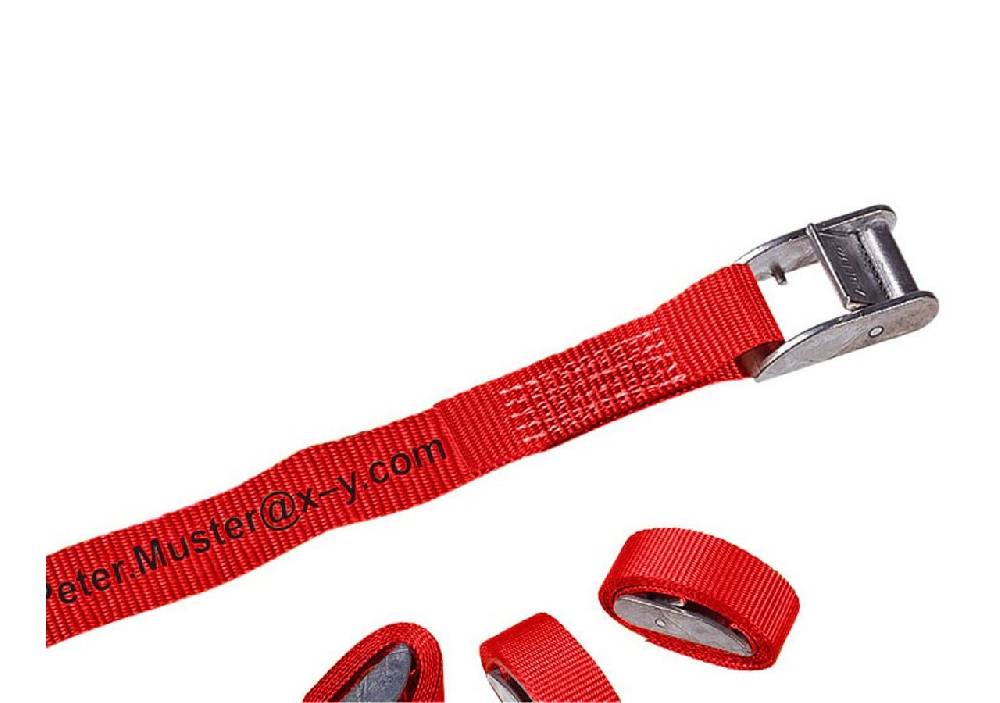 Strauss 20 x Spanngurte, 1-tlg. mit Klemmv., inkl. Druck