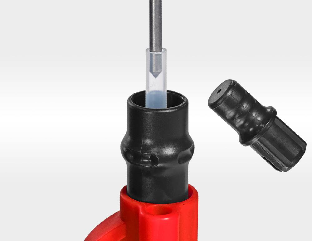 Strauss 2x e.s. Bau/Tieflochmarker profi + Ersatzminen