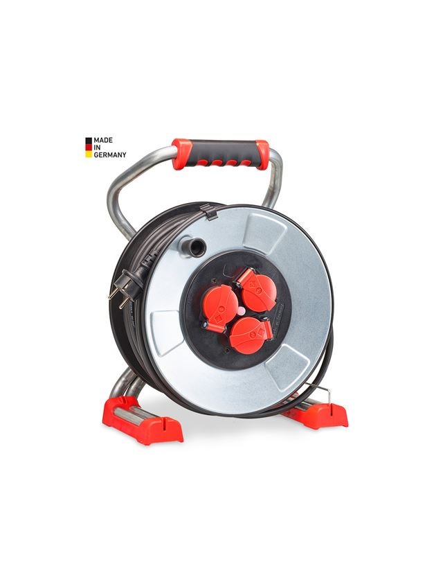 Strauss Baustellen-Stahlblech- Kabeltrommel Außen Ultimate