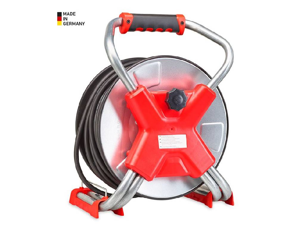 Strauss Baustellen-Stahlblech- Kabeltrommel außen ultimate