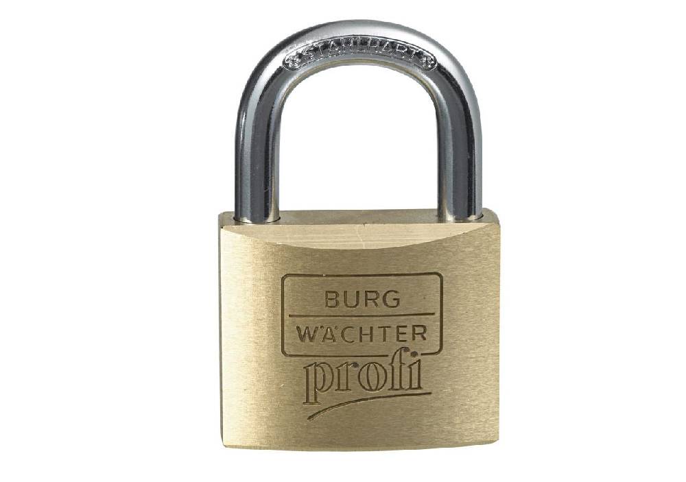 Strauss Burg-Wächter Messing-Vorhängeschlösser 116 Profi