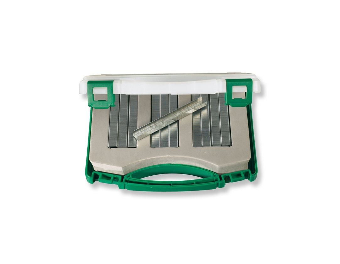 Strauss Druckluftnagler 1XR-A16 + Heftklammern Sortiment