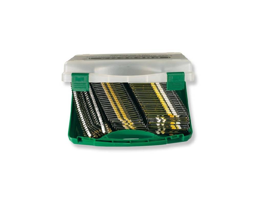 Strauss Druckluftnagler 7XR-RK90 + Rundkopfnägel Typ RK