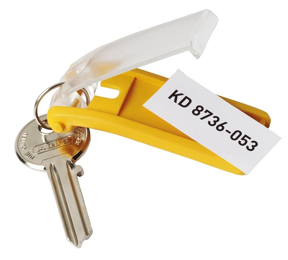 Strauss DURABLE Schlüsselanhänger KEY CLIP, 6er Pack