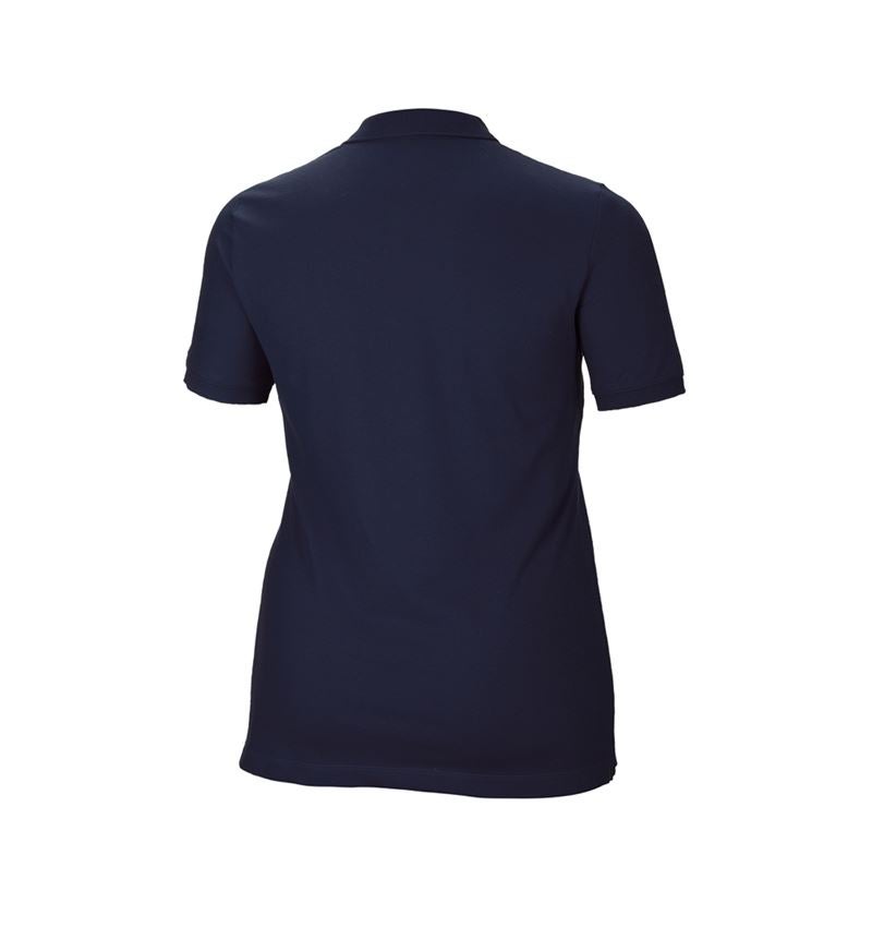 Strauss e.s. Piqué-Polo cotton stretch, Damen, plus fit