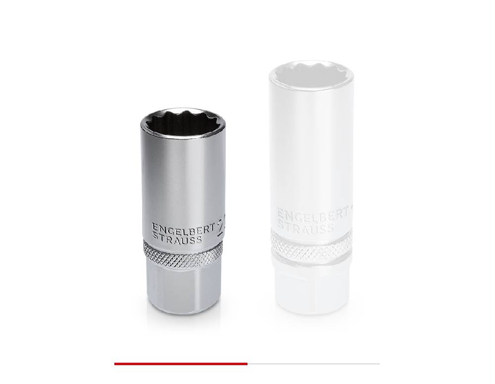 Strauss E.s. Zündkerzen-Steckschlüssel-Einsatz 1/2, Lang