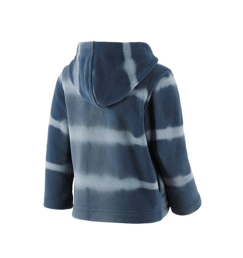 Strauss Kapuzenfleecejacke tie-dye e.s.motion ten, Kinder
