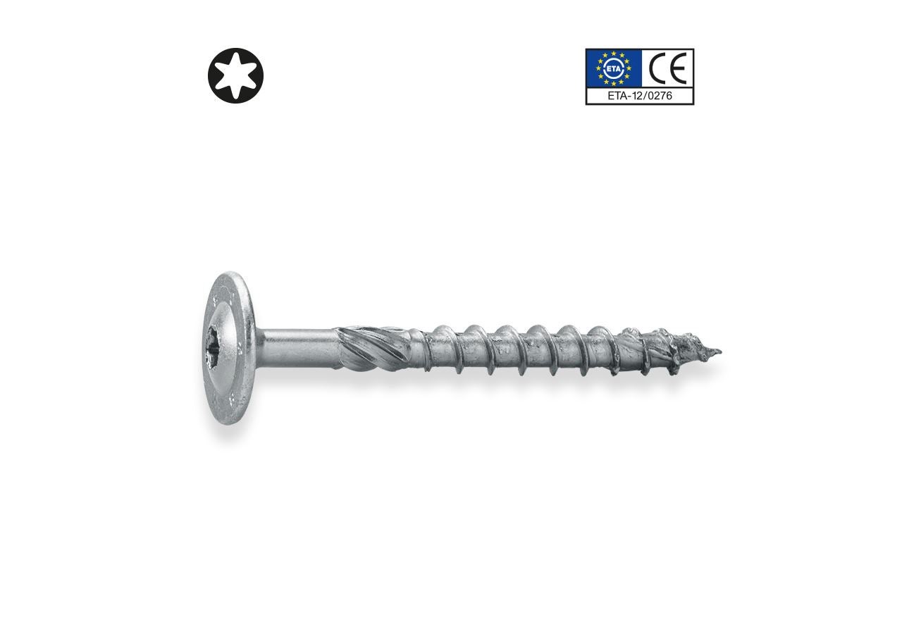 Strauss Konstruktionsschraube plus mit Tellerkopf,TG,vz